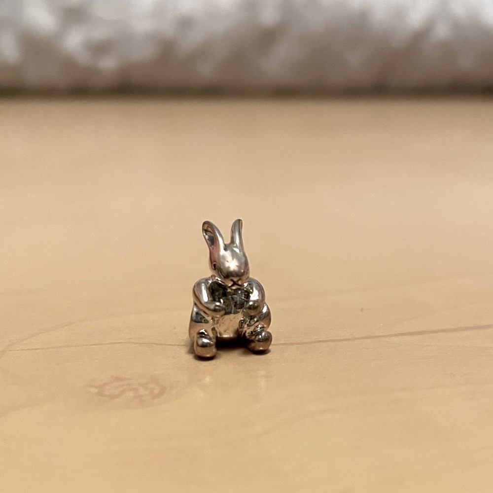 Chamilia sterling silver charm - bunny